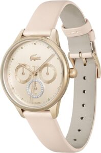 Lacoste Relógio feminino Birdie Quartz, Blush